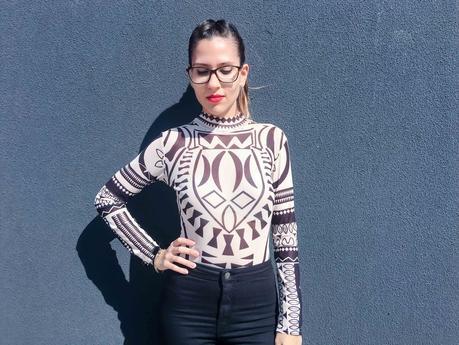 GEOMETRICAL BODYSUIT GEOMETRICAL BODYSUIT