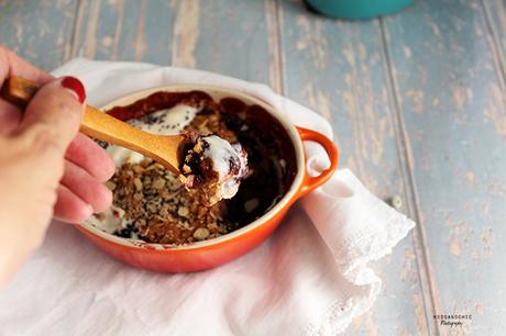 Como hacer crumblé de ciruelas a la canela  #JaquealaReina