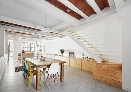 rehabilitación casas Reformas Barcelona estilo nórdico estilo mediterráneo diseño interiores decoración interiores Casa unifamiliar en Sabadell blog decoración nórdica 