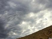 Donde nubes conforman deslizan