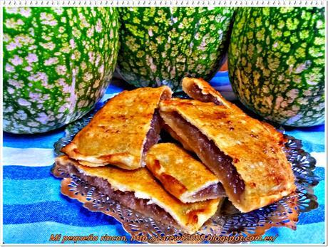 Empanada dulce de cabello de ángel