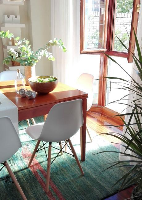 Antes y después de mi comedor con sillas nuevas