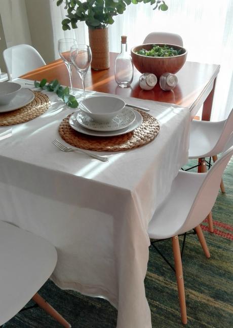 Antes y después de mi comedor con sillas nuevas