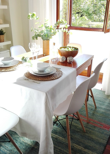 Antes y después de mi comedor con sillas nuevas