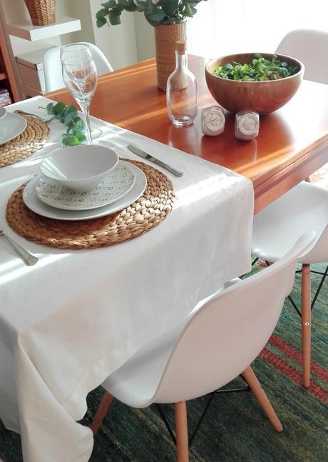 Antes y después de mi comedor con sillas nuevas