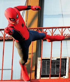 Algunas fotos del nuevo Spiderman; Tom Holland