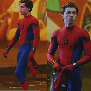 Algunas fotos del nuevo Spiderman; Tom Holland