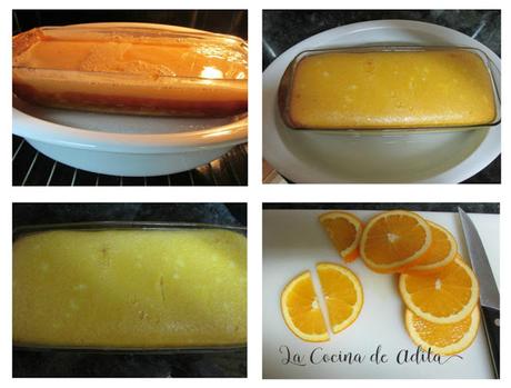 Flan de naranja