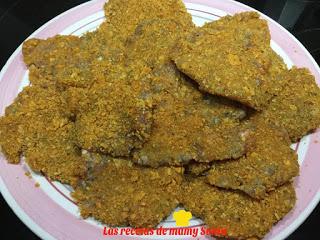 FILETES RUSOS CON SABOR A TORTITAS DE MAIZ(NACHOS)