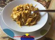 Fideos chinos pechuga pollo salsa curry