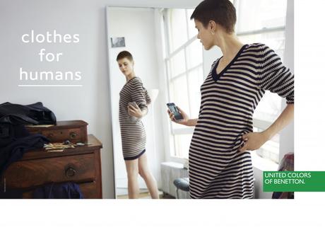 Benetton dice que hace “ropa para humanos” en su nueva campaña