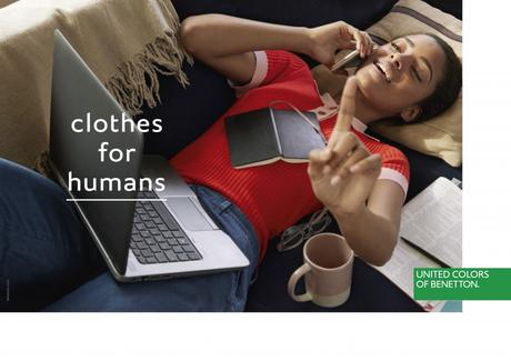 Benetton dice que hace “ropa para humanos” en su nueva campaña