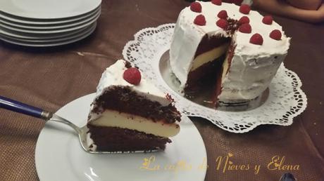 Red Velvet rellena de cheesecake