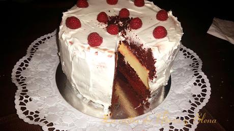 Red Velvet rellena de cheesecake