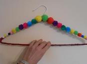 Diy: percha pompones