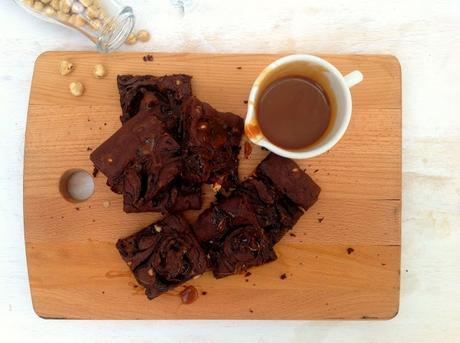 brownie-de-avellanas, hazelnut-brownie, toffee-brownie