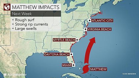 MATTHEW SE CONVIERTE EN UN POTENTE HURACÁN CATEGORÍA 5