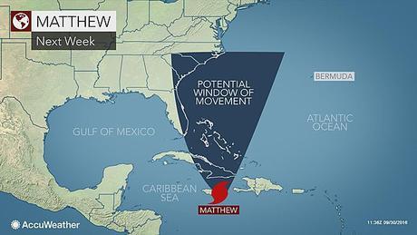 MATTHEW SE CONVIERTE EN UN POTENTE HURACÁN CATEGORÍA 5