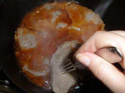 RECETA - MAGRO EN SALSA DE VINO