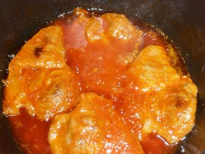RECETA - MAGRO EN SALSA DE VINO