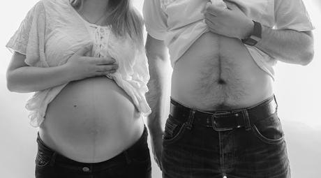 5 ideas para fotos del embarazo ¡con tu pareja!
