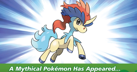 Keldeo ya disponible mediante regalo misterioso