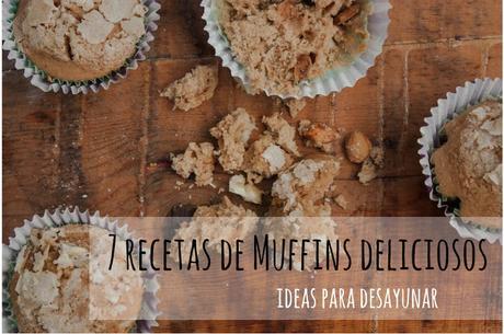 7 recetas de muffins deliciosos  para desayunar