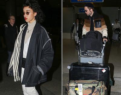Robert Pattinson y FKA Twigs, juntos en LAX