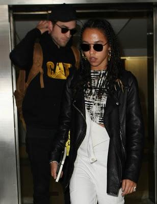 Robert Pattinson y FKA Twigs, juntos en LAX