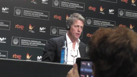 Fotografías de la rueda de prensa de Hugh Grant en el 64º Festival de cine de San Sebastián