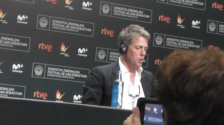 Fotografías de la rueda de prensa de Hugh Grant en el 64º Festival de cine de San Sebastián