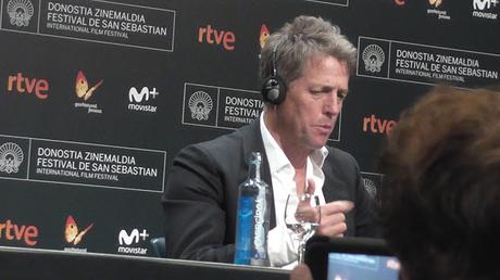 Fotografías de la rueda de prensa de Hugh Grant en el 64º Festival de cine de San Sebastián