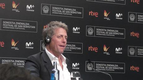 Fotografías de la rueda de prensa de Hugh Grant en el 64º Festival de cine de San Sebastián