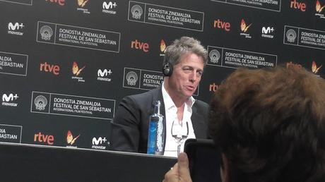 Fotografías de la rueda de prensa de Hugh Grant en el 64º Festival de cine de San Sebastián