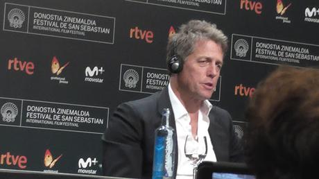 Fotografías de la rueda de prensa de Hugh Grant en el 64º Festival de cine de San Sebastián