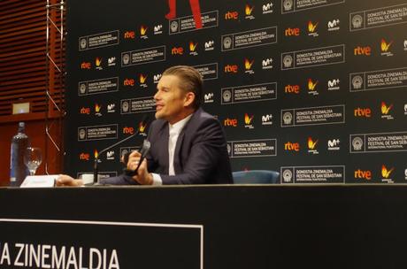 Fotografías de la rueda de prensa de Ethan Hawke en el 64º Festival de cine de San Sebastián