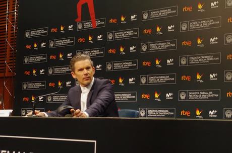 Fotografías de la rueda de prensa de Ethan Hawke en el 64º Festival de cine de San Sebastián