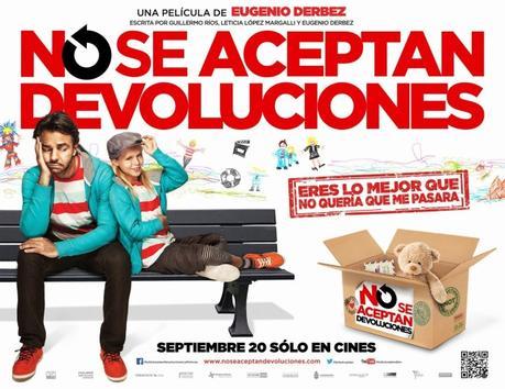 Ver Película No Se Aceptan Devoluciones en Vivo – Domingo 2 de Octubre del 2016