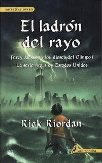 Percy Jackson y el ladrón del rayo - Rick Riordan