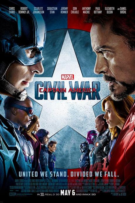 Captain America Civil War poster  Leaving this as a note to do Captain America…: 