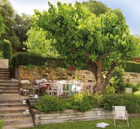 organiza una fiesta en el jardin