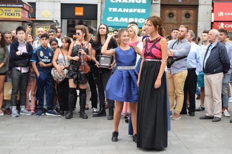 Moda en la Puerta del sol byJose Matteos.MBFWM SS 2017