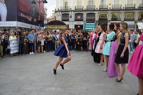 Moda en la Puerta del sol byJose Matteos.MBFWM SS 2017