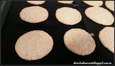 Galletas de avena (tipo Ikea)