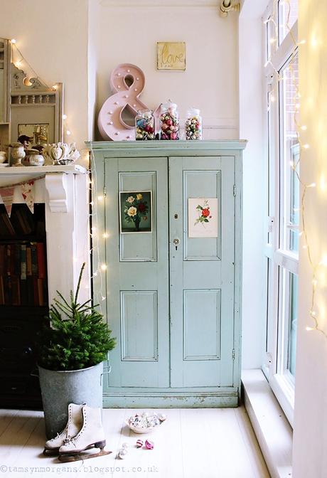 ¿Te animas a decorar con un mueble en MINT? mira que idea MAS BONITA!!!