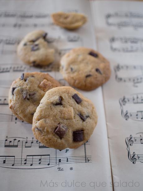 Galletas tres chocolates Galletas tres chocolates