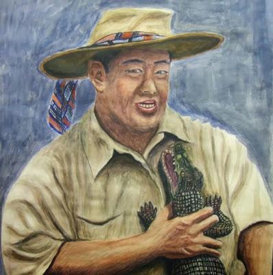 Toshihiro Harada, pintor de dinosaurios