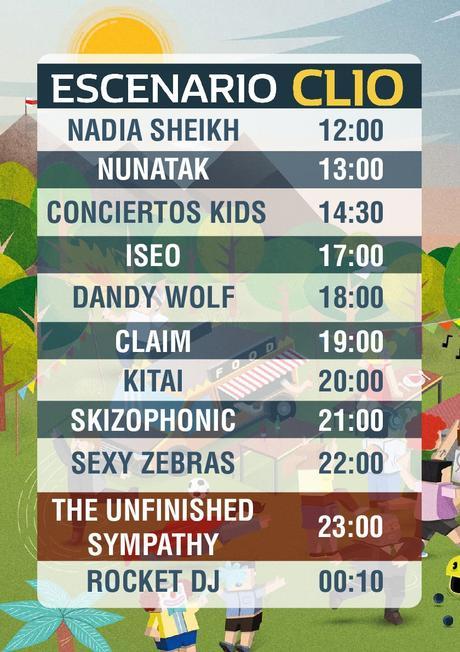 Horarios FeCStival 2016