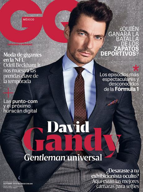 David Gandy es el perfecto caballero para GQ Méjico