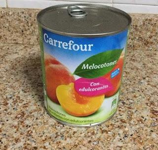 TARTA MOUSSE DE MELOCOTÓN SIN AZÚCAR